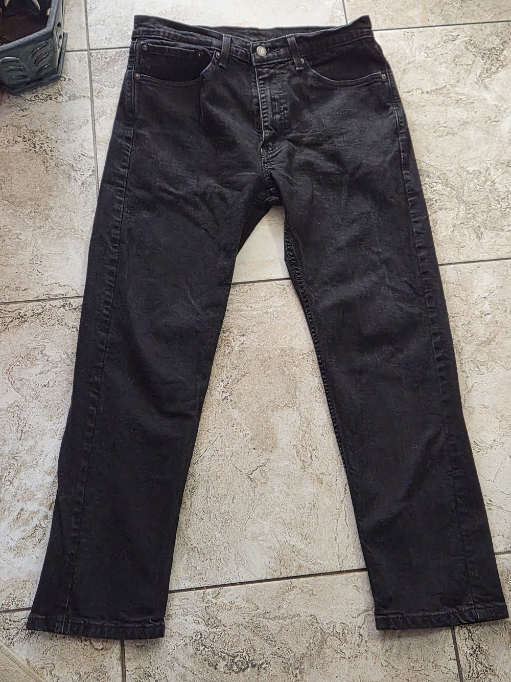 Levi's Men's Straight Jeans in Black